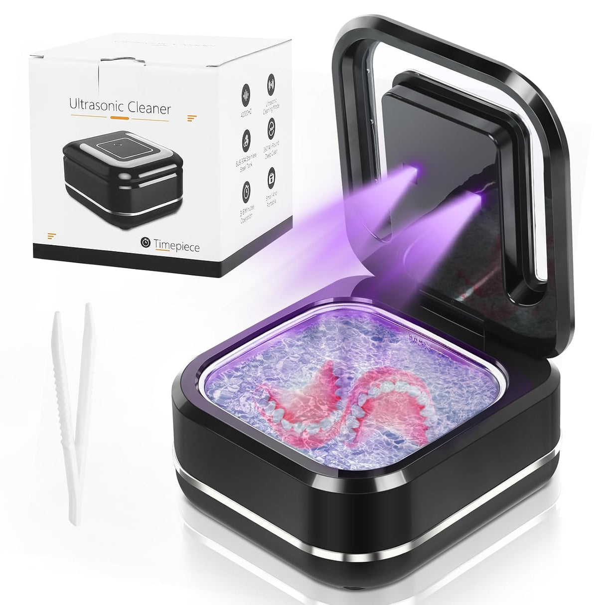 Machine de nettoyage de dispositifs de retenue pour les soins dentaires