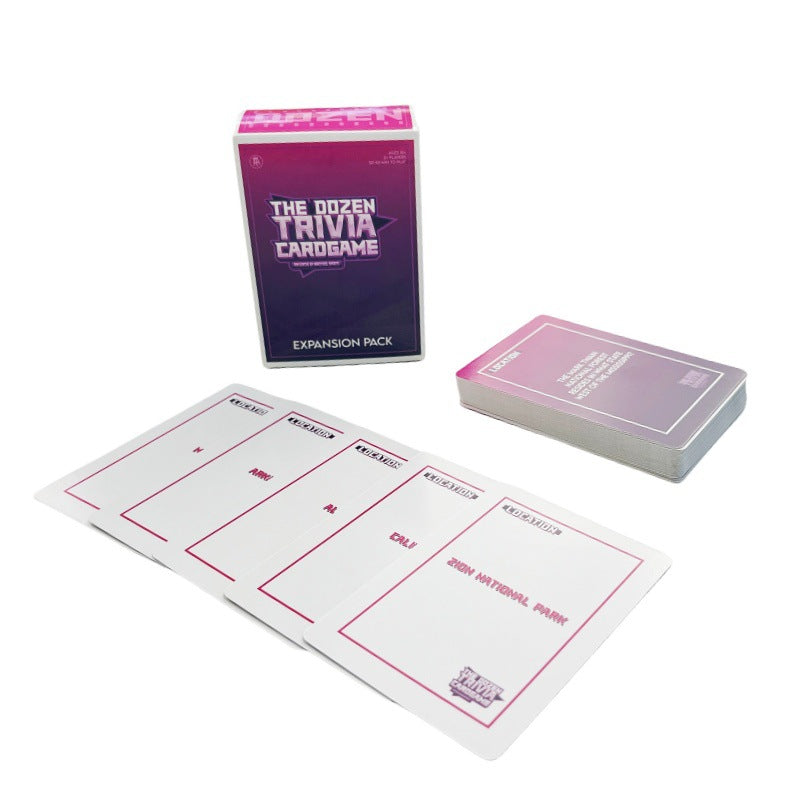 Ensemble de 2 cartes à collectionner personnalisées