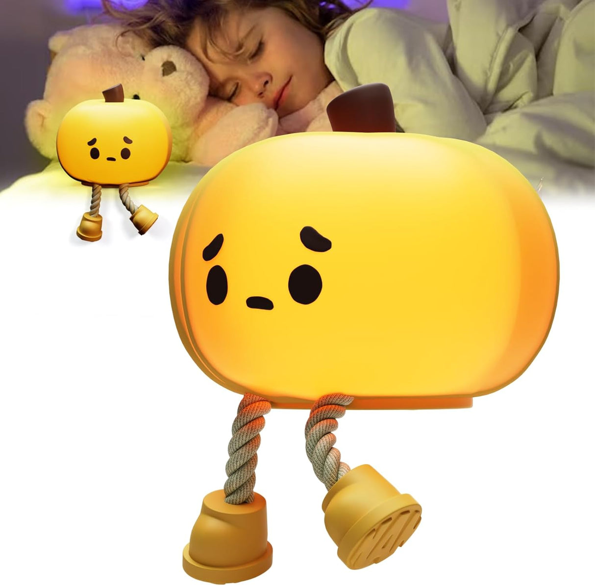 Veilleuse citrouille d'Halloween