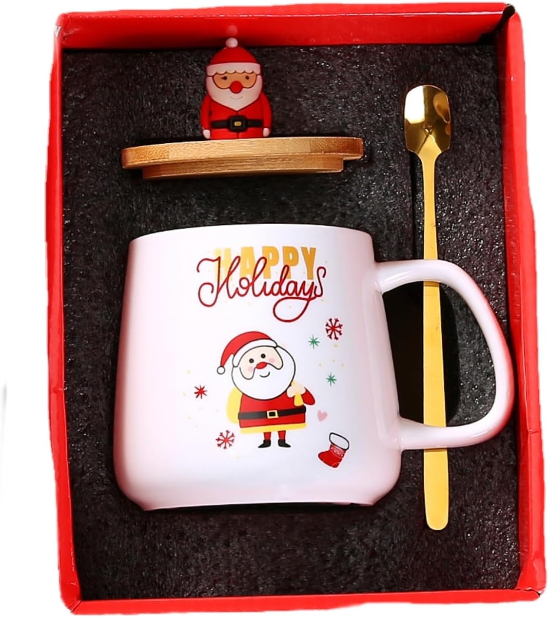 Ensemble de 3 tasses à café en céramique de 400 ml