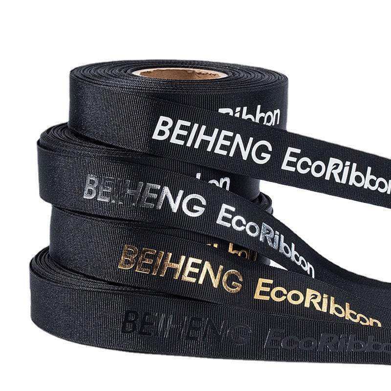 Ruban noir de 3 pouces