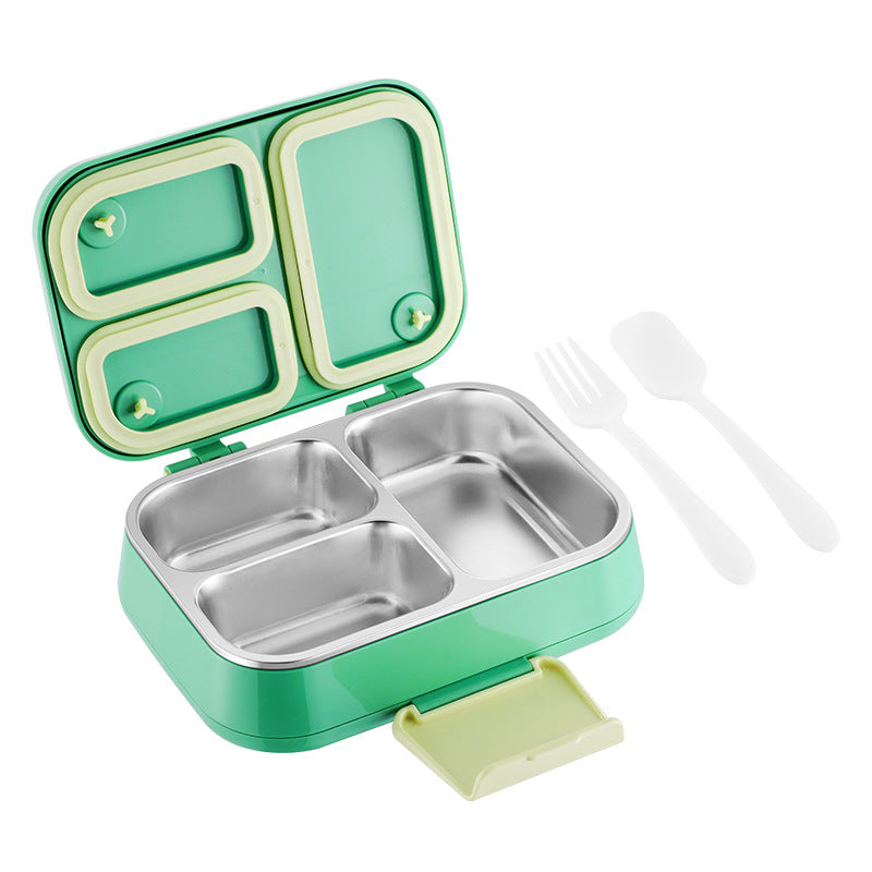 Boîte à bento adulte en acier inoxydable de 1 050 ml