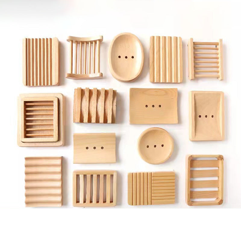 Porte-savon en bois