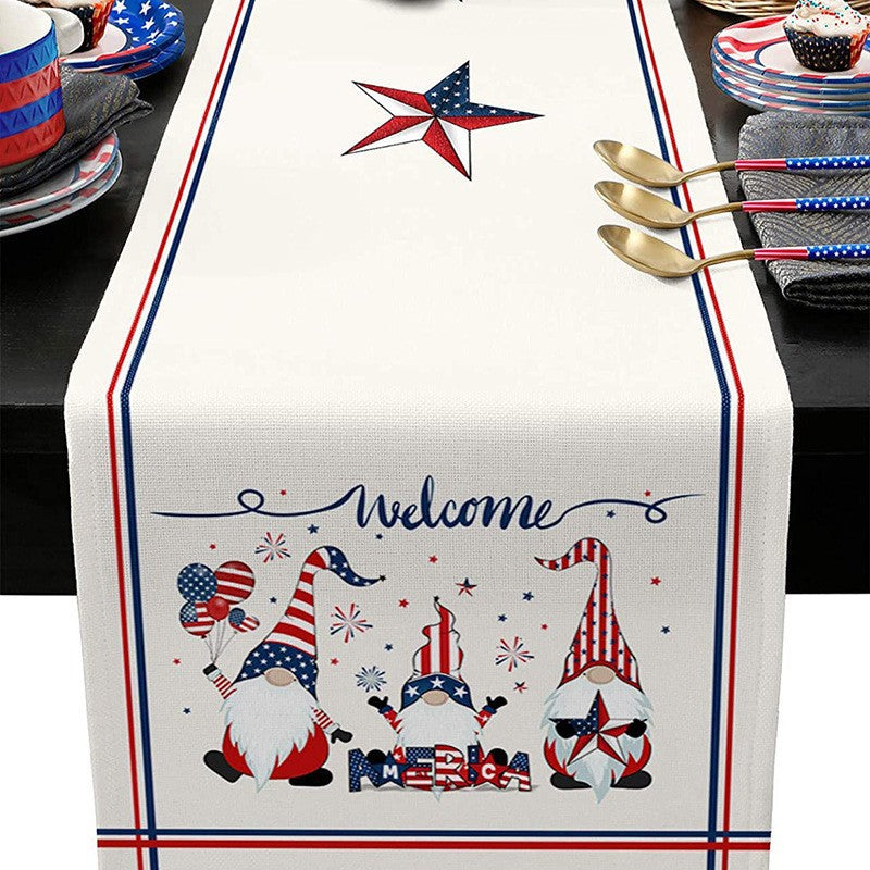 Drapeau de table personnalisé