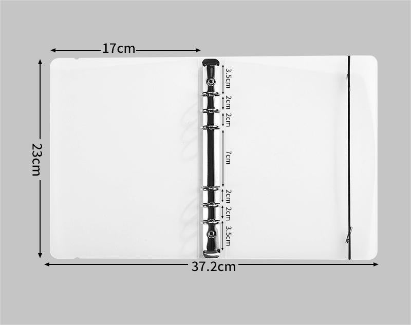Classeur A5 à 6 anneaux