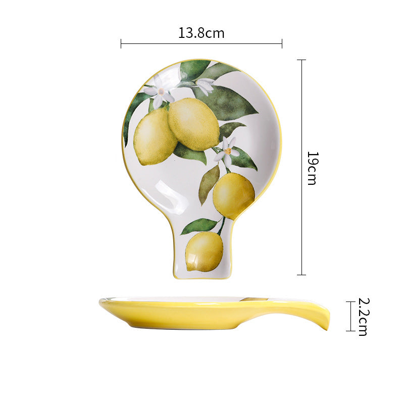 Repose-cuillère - Repose-cuillère citron