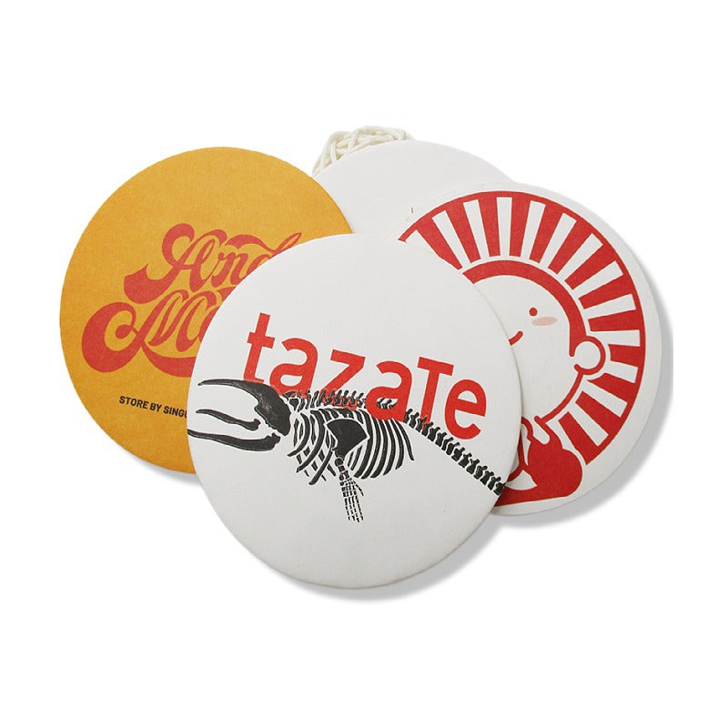 Dessous de verre en carton 3,5 pouces