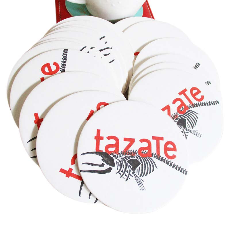 Dessous de verre en carton 3,5 pouces