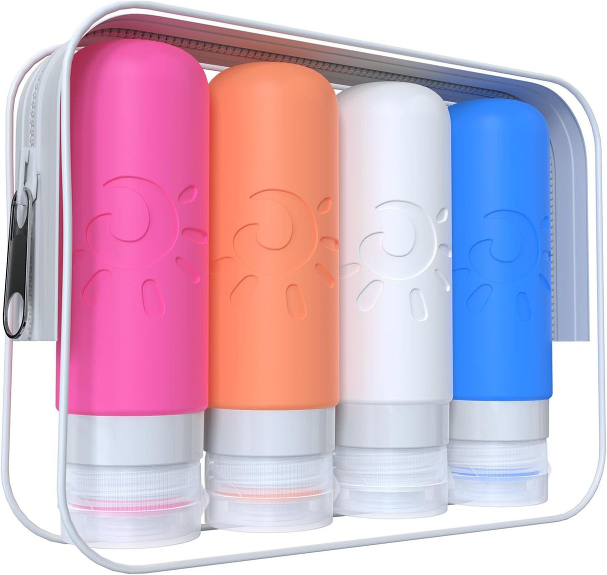 Bouteilles de voyage pour produits de toilette