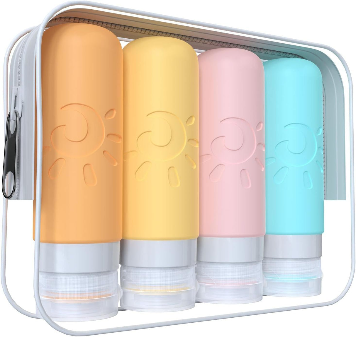 Bouteilles de voyage pour produits de toilette