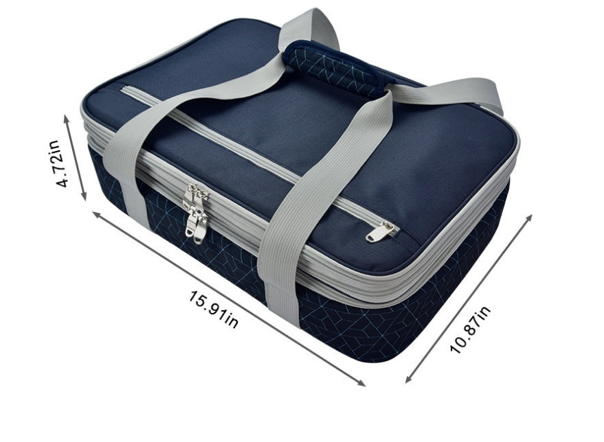 Porte-aliments isotherme extensible