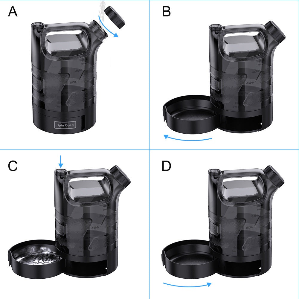 Bouteille d'eau pour chien