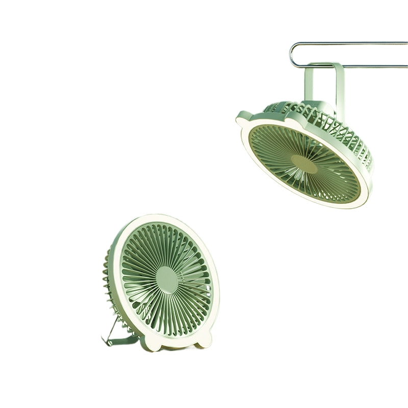 Ventilateur de camping avec lanterne LED
