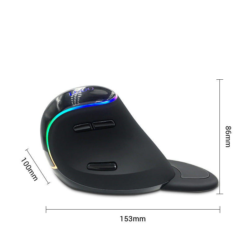 Souris ergonomique sans fil avec support pour la main
