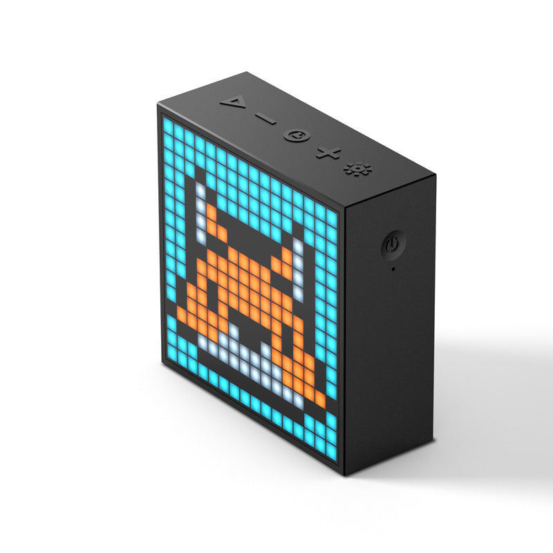 Enceinte Bluetooth Pixel Art avec LED