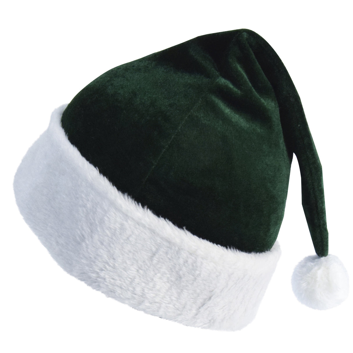 Chapeau de Noël vert personnalisé