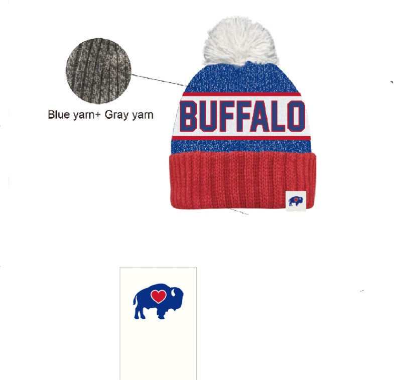 Bonnet en laine ordinaire avec doublure