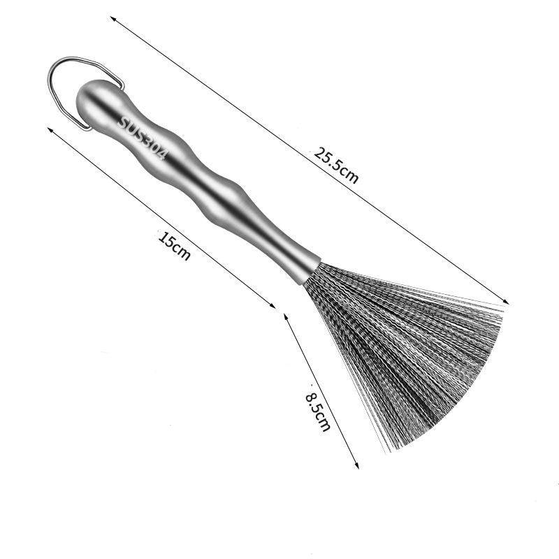 Brosse de nettoyage en acier inoxydable