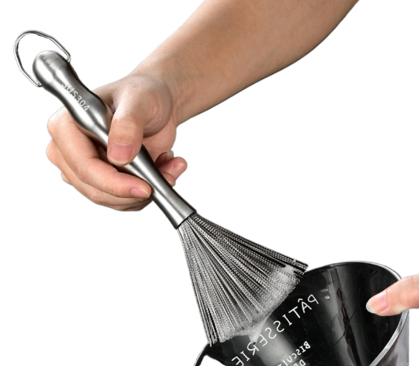 Brosse de nettoyage en acier inoxydable