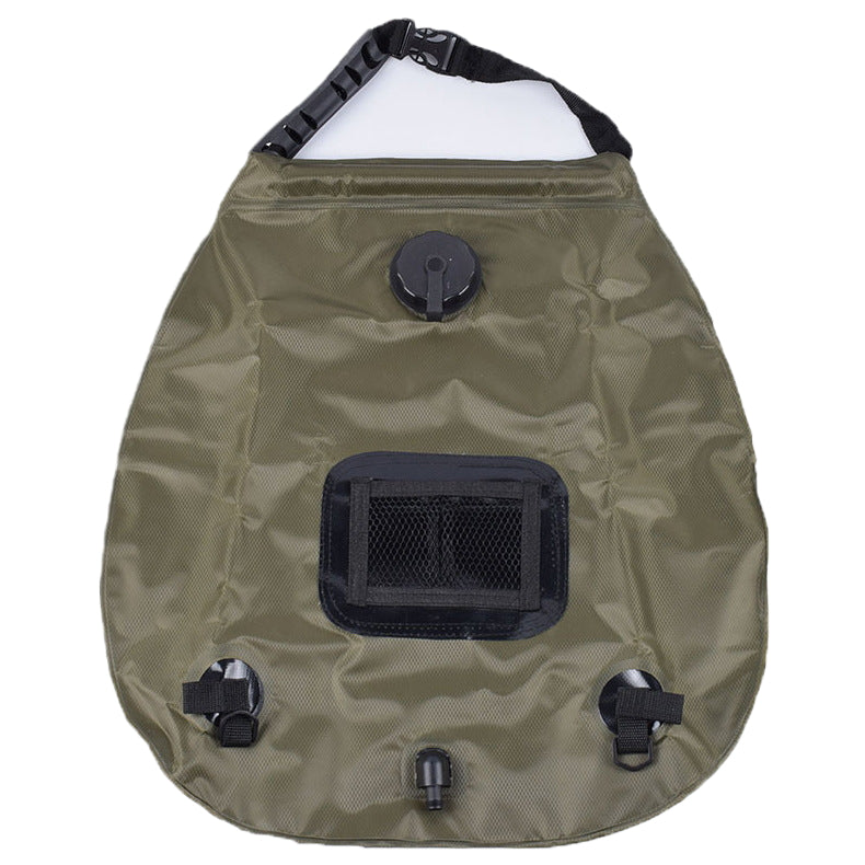 Douche de camping à chauffage solaire de 5 gal/20 l