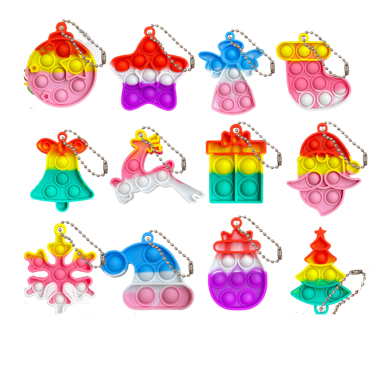 Mini jouet Fidget de Noël