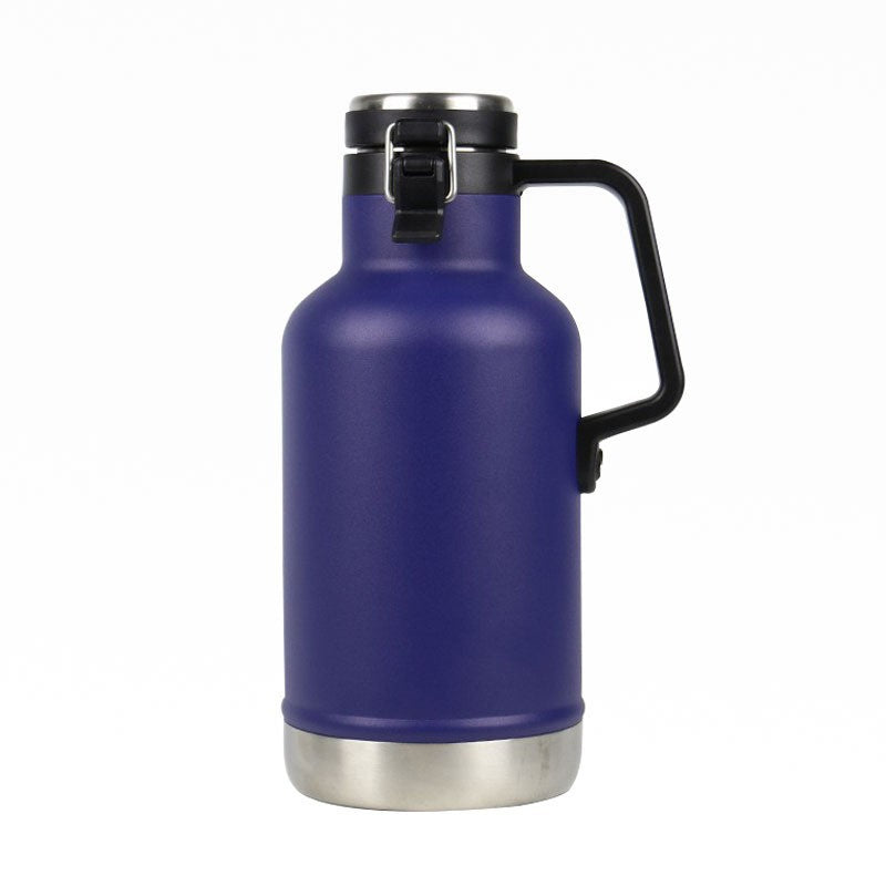 Growler sous vide en acier inoxydable de 34 oz