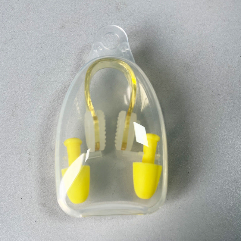 Bouchons d'oreilles de natation avec pince-nez