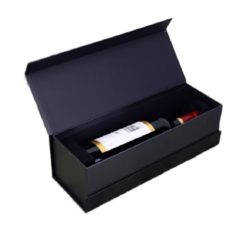 Magnetic Flip-top Wine Box