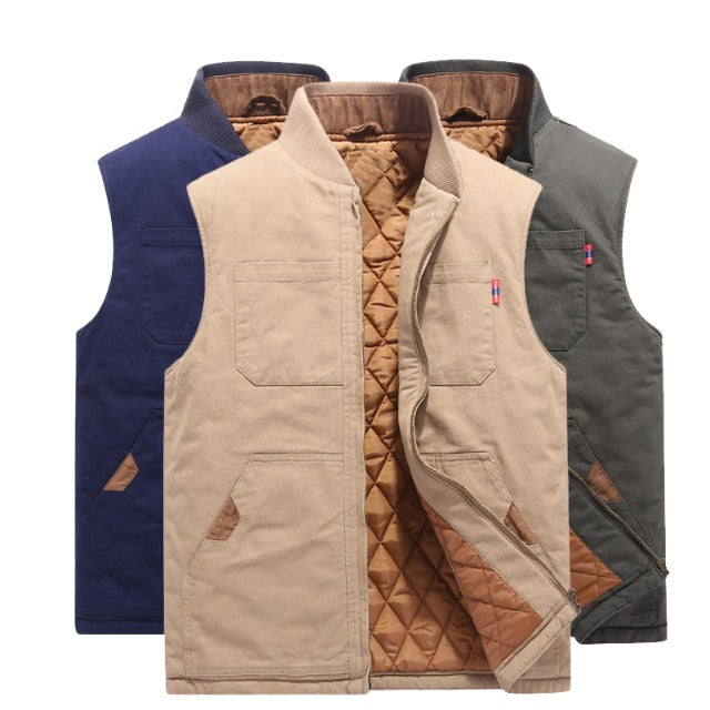 Rib Collar Vest
