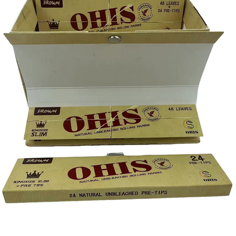 Kit de papiers à rouler et de filtres personnalisés