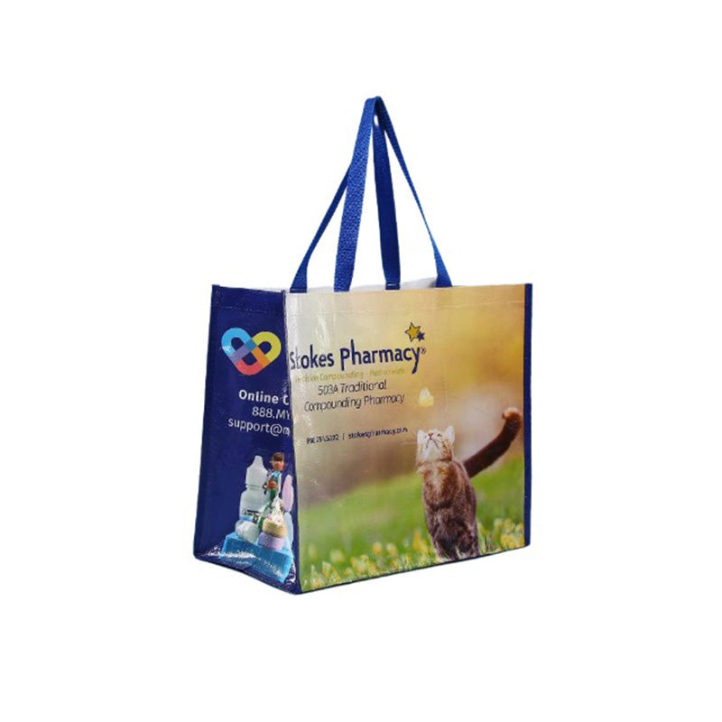 Pp Laminated Woven Tote Bag - By Boat