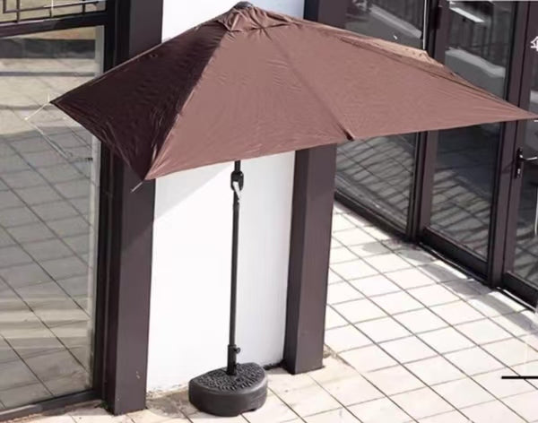 Parasol d'extérieur pliable