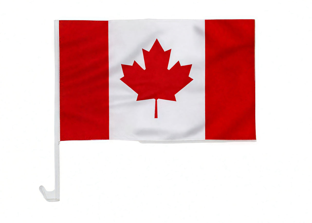 Drapeau de voiture personnalisé monocouche