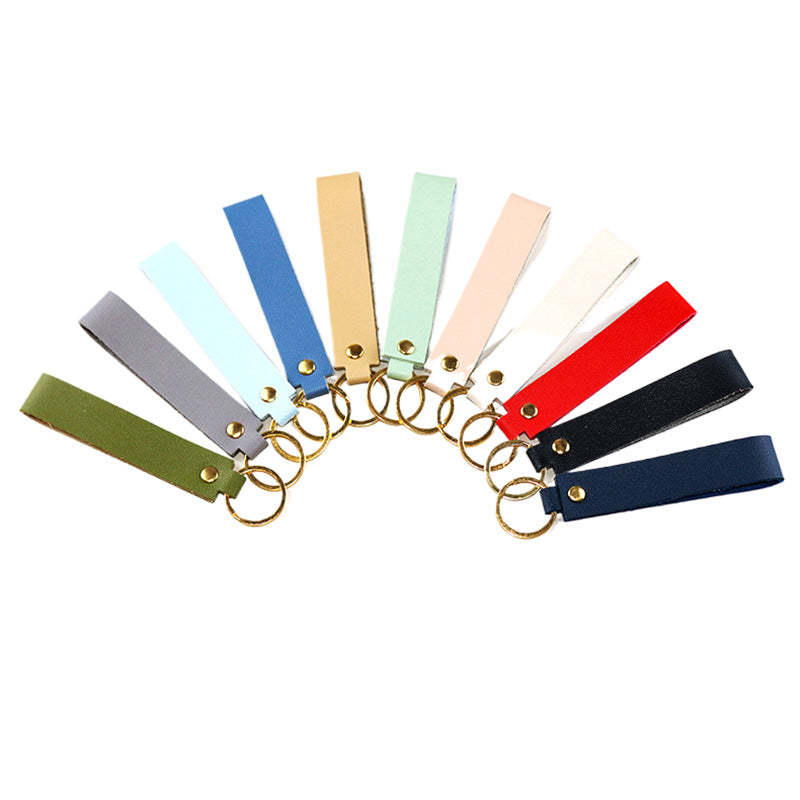 Leather Car Keychain - Business Gift