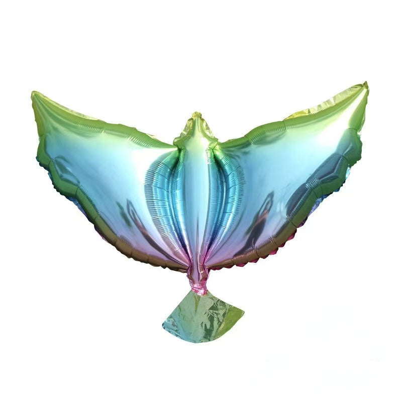 Ballon en aluminium Colombe de la paix