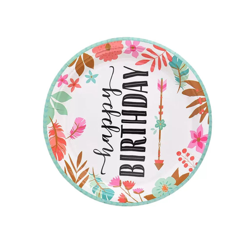 Assiette en carton jetable personnalisable