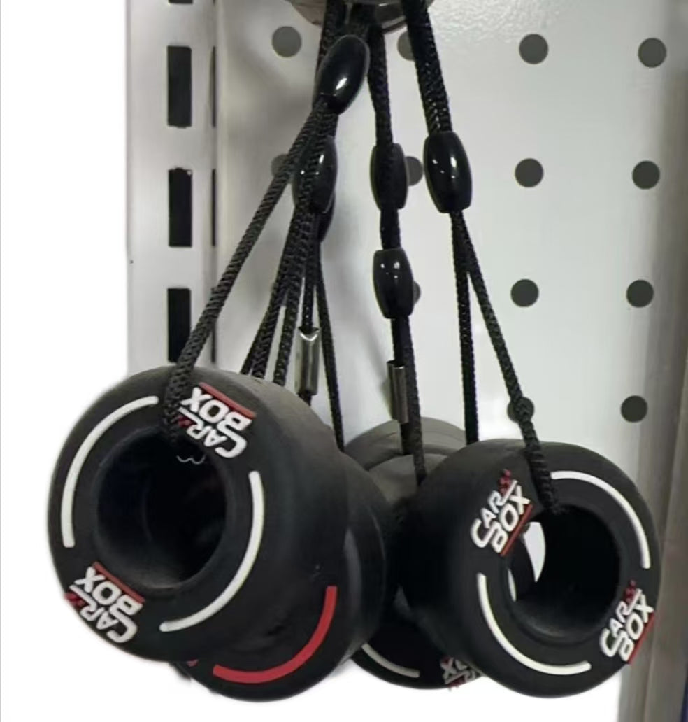 Tire-shaped Lanyard