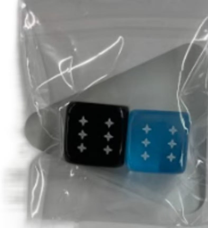 Transparent Dice Set - By Boat