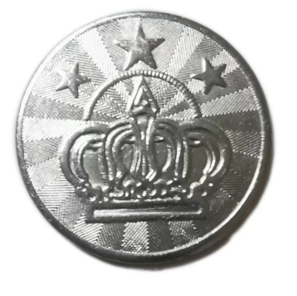 Pièce commémorative en acier inoxydable et argent