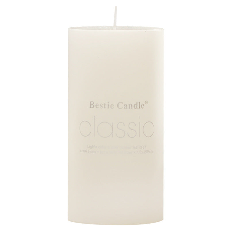 Pure White Smokeless Candle