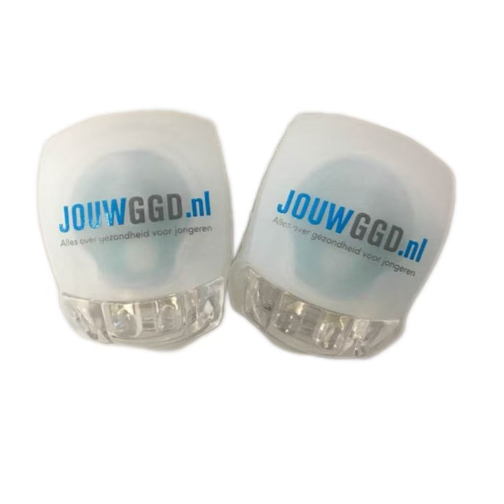 Éclairages de vélo en silicone en forme de grenouille (lot de 2) pour le cyclisme en extérieur