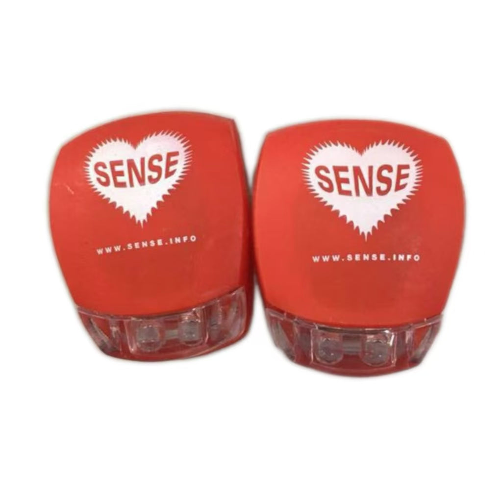 Éclairages de vélo en silicone en forme de grenouille (lot de 2) pour le cyclisme en extérieur