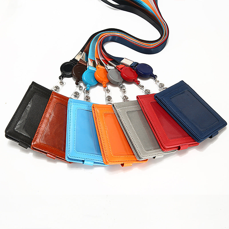 Multipurpose Id Card Holder With Retractable Lanyard