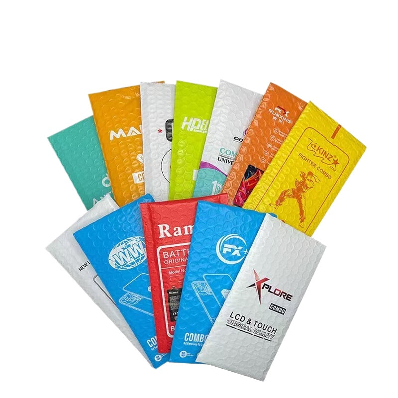 8x4 Inch Colorful Bubble Mailer Bag