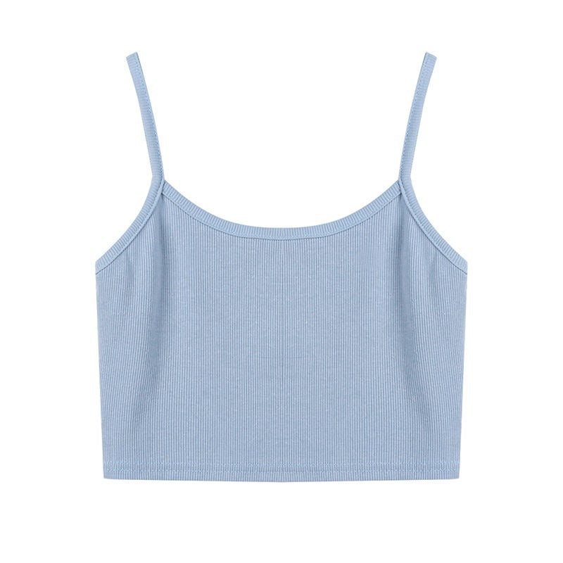 Haut court côtelé d'été