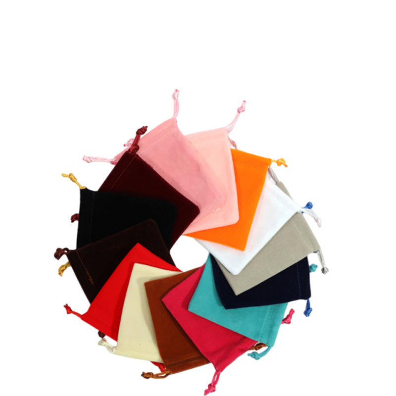 1.5x2 Inch Drawstring Velet Pouch
