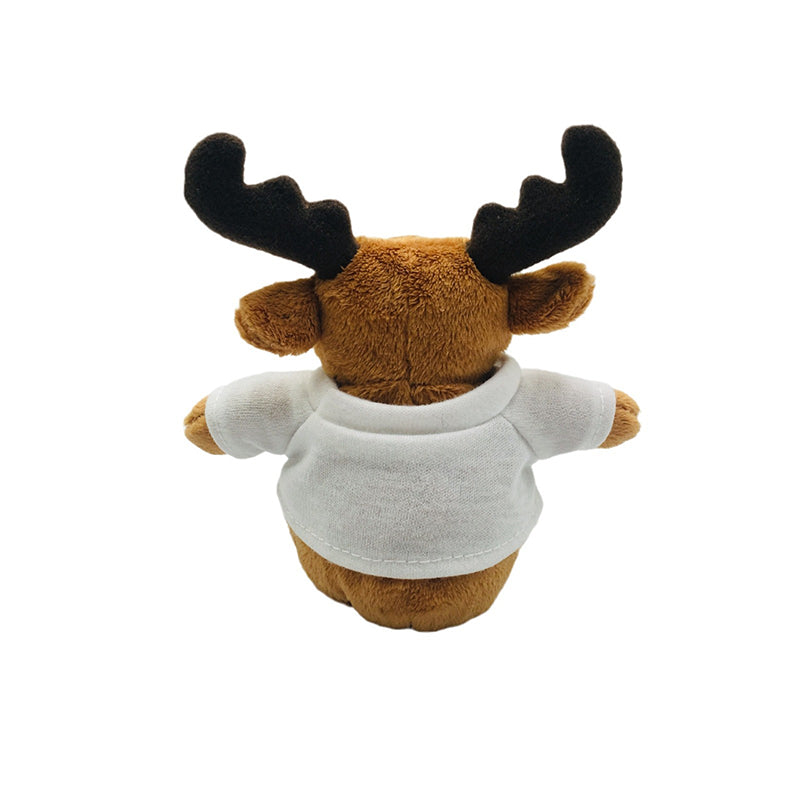T-shirt-wearing Moose Plush Toy