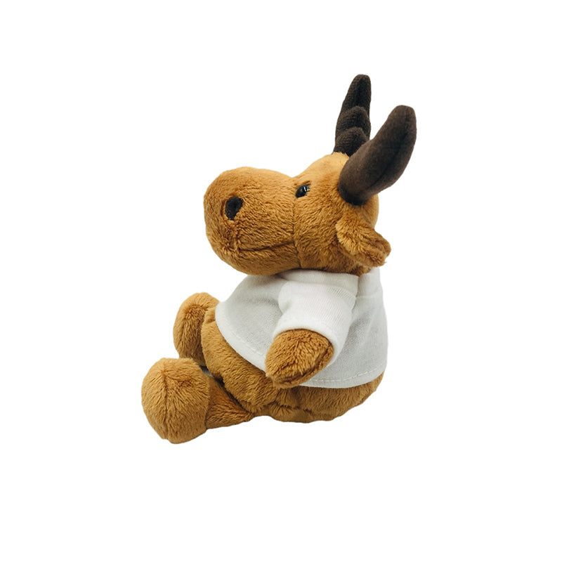 T-shirt-wearing Moose Plush Toy
