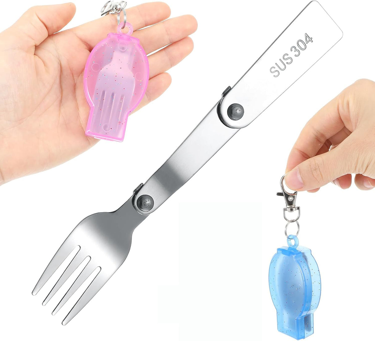 Fourche de camping (pliable)