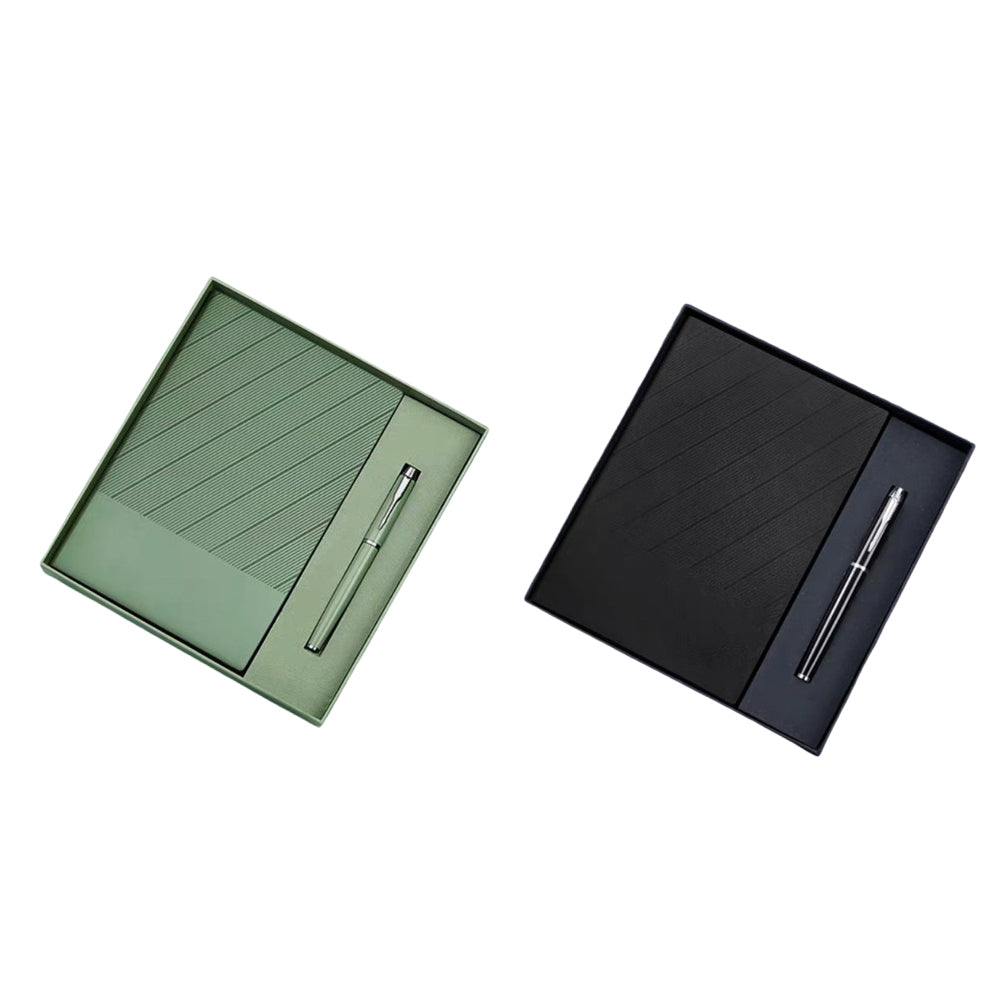 Notebook & Metal Pen Gift Set